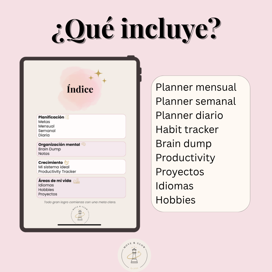 Glow Life Planner | Planner Digital para todos