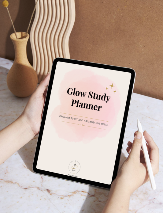 Glow Study Planner | Planner digital para estudiantes